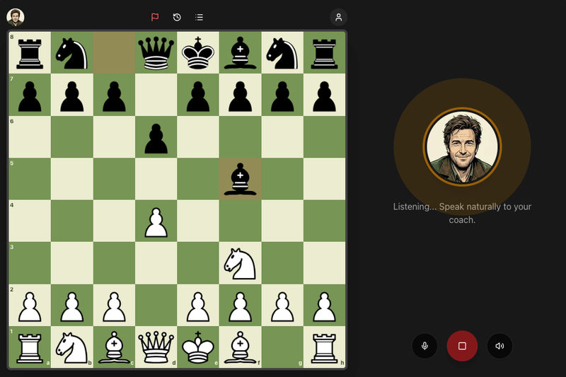 Voice Conversations with AI Coach