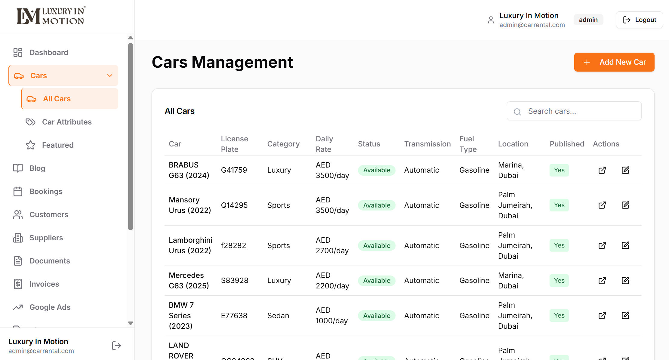 Luxury In Motion Dubai - 5