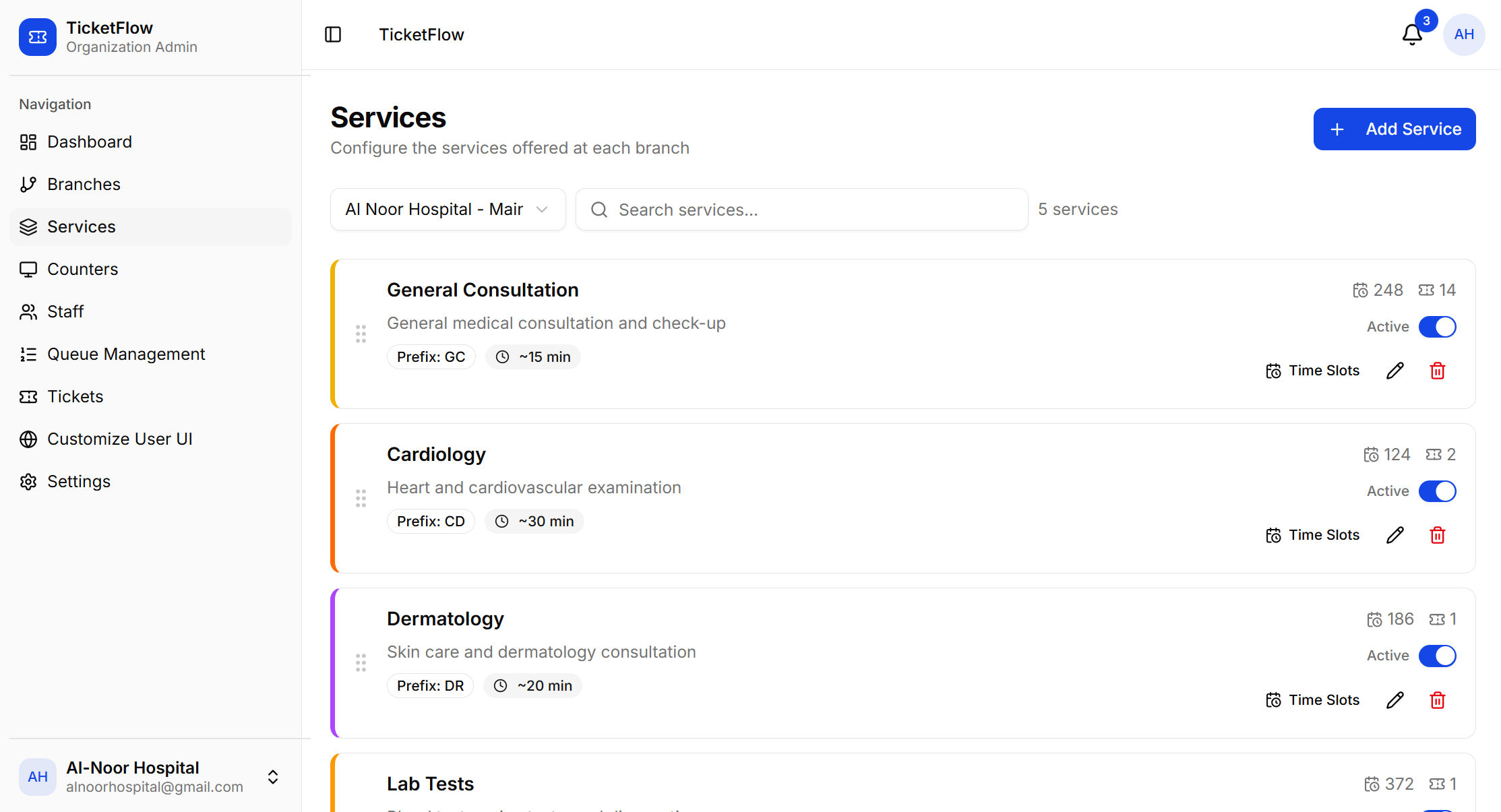 TicketFlow - Queue & Appointment SaaS - 3