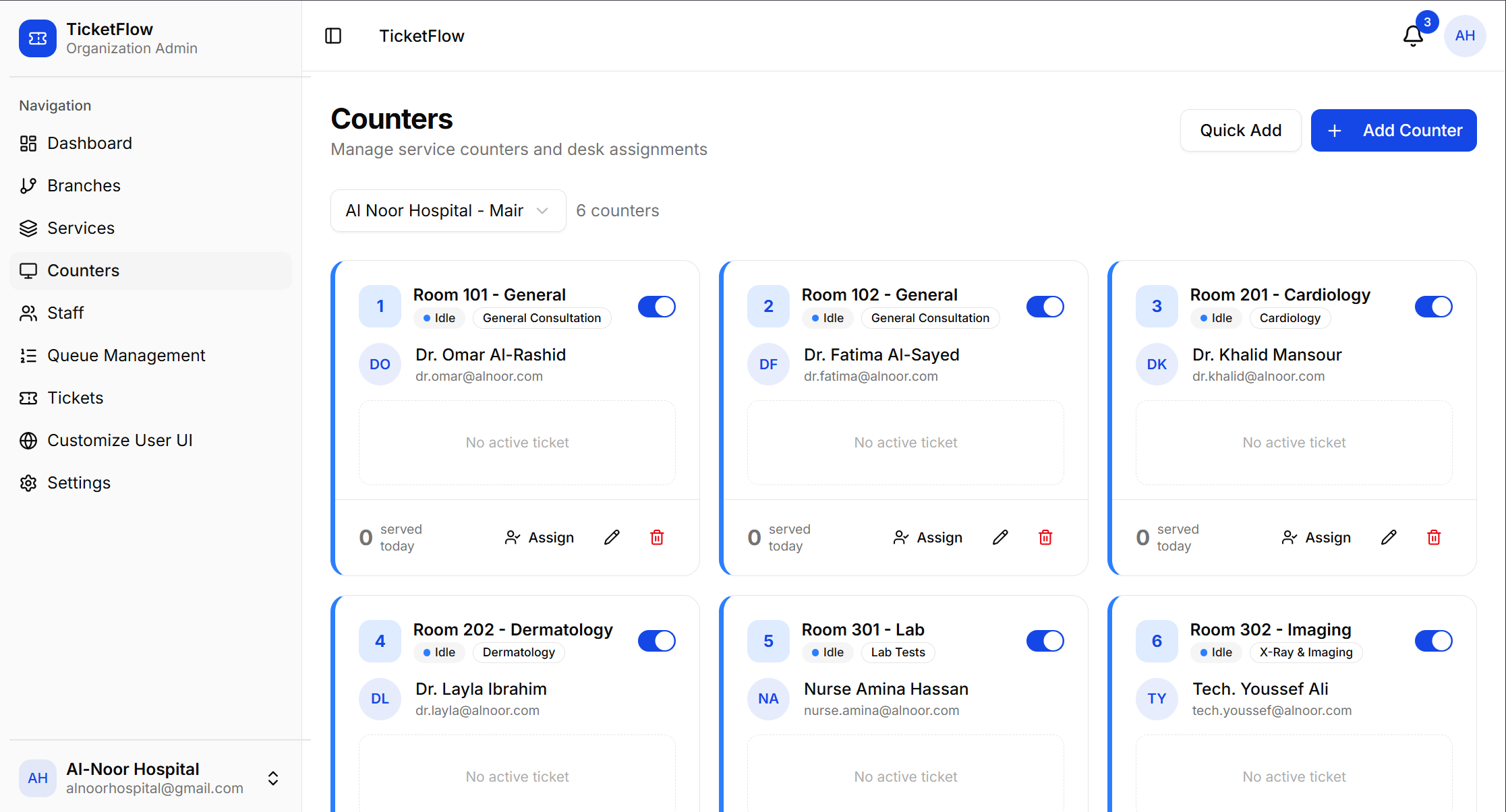 TicketFlow - Queue & Appointment SaaS - 4