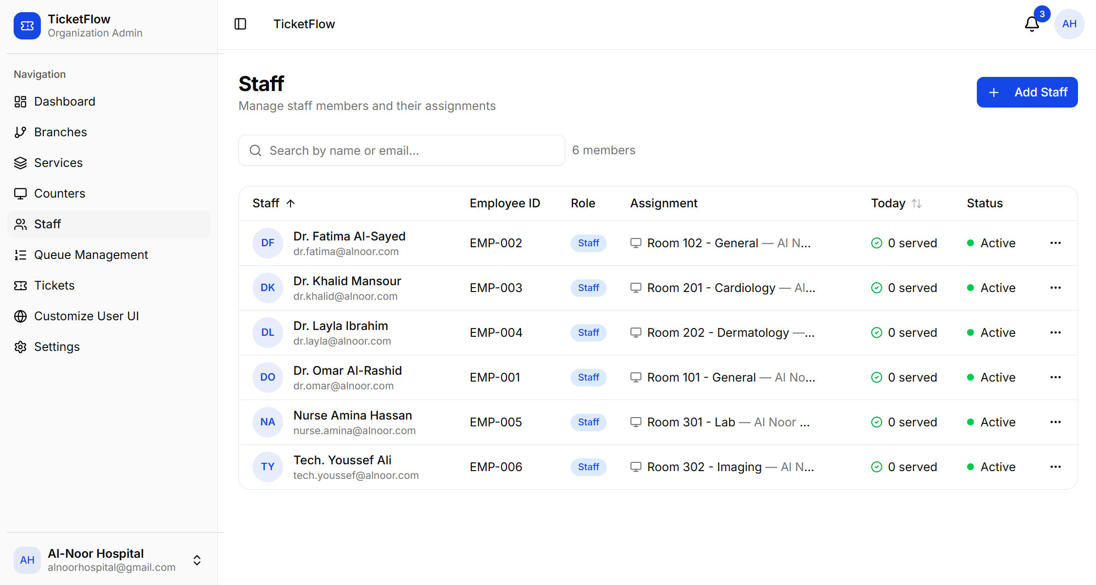 TicketFlow - Queue & Appointment SaaS - 5