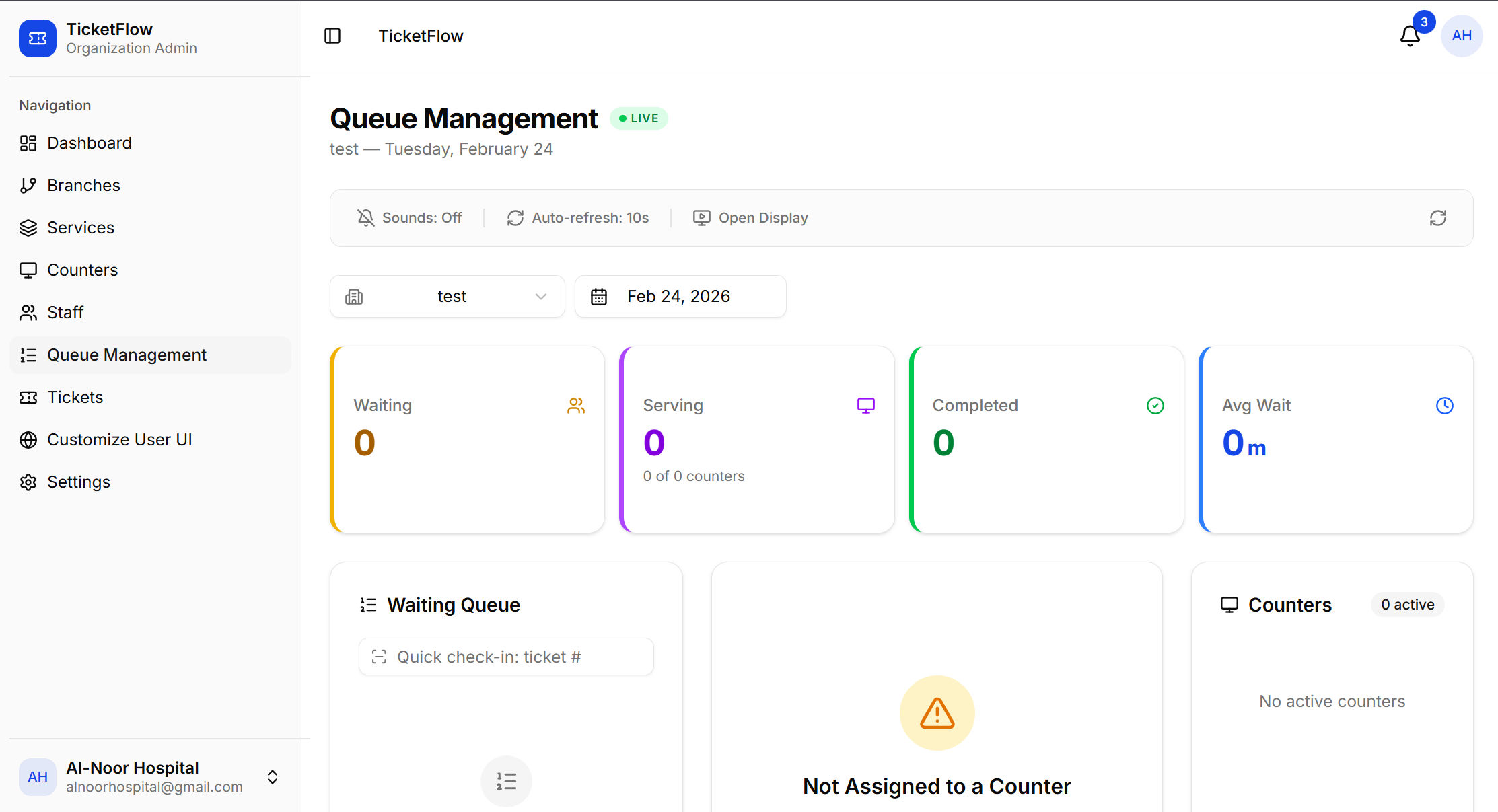 TicketFlow - Queue & Appointment SaaS - 7