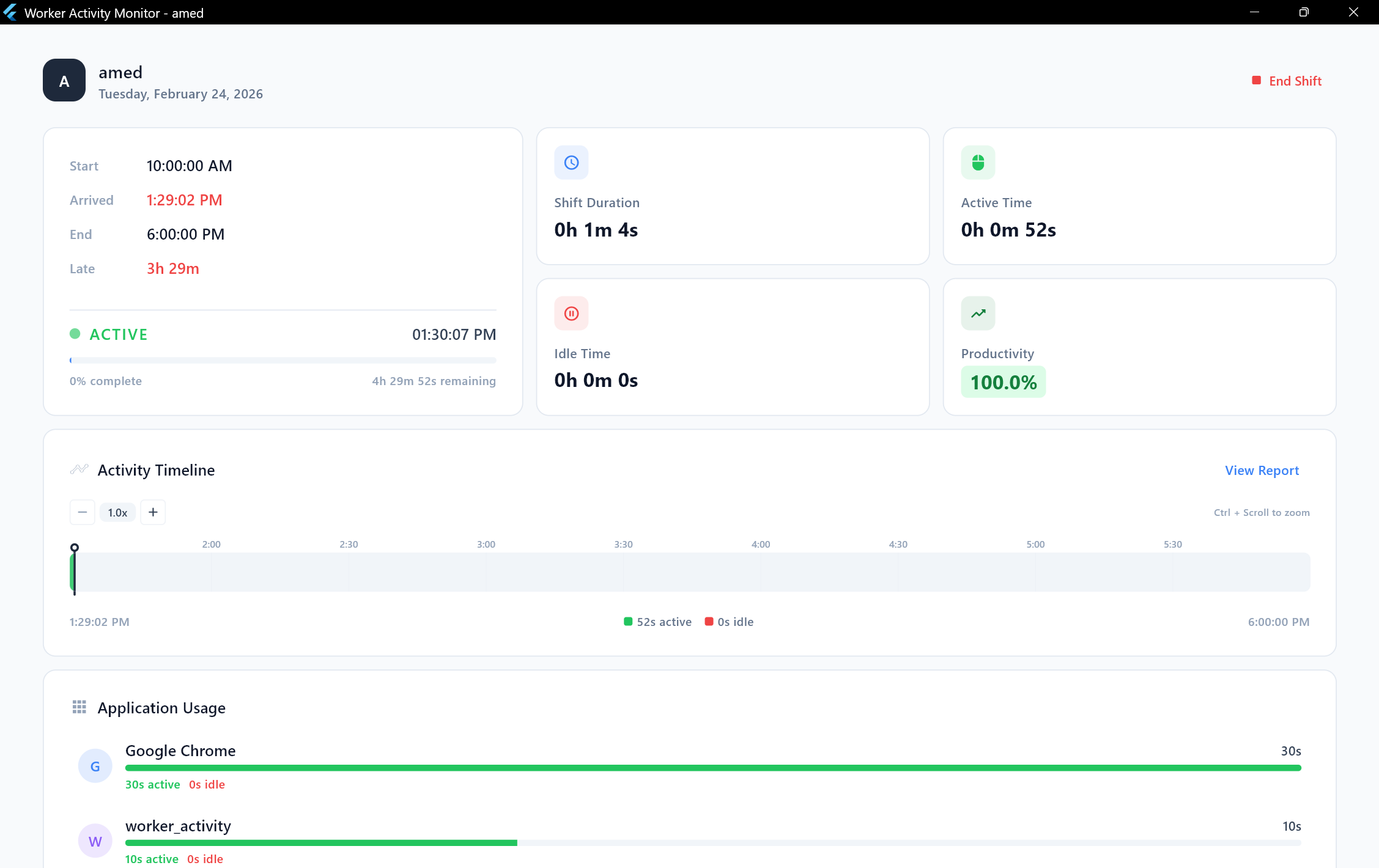 Worker Activity Monitor - 2