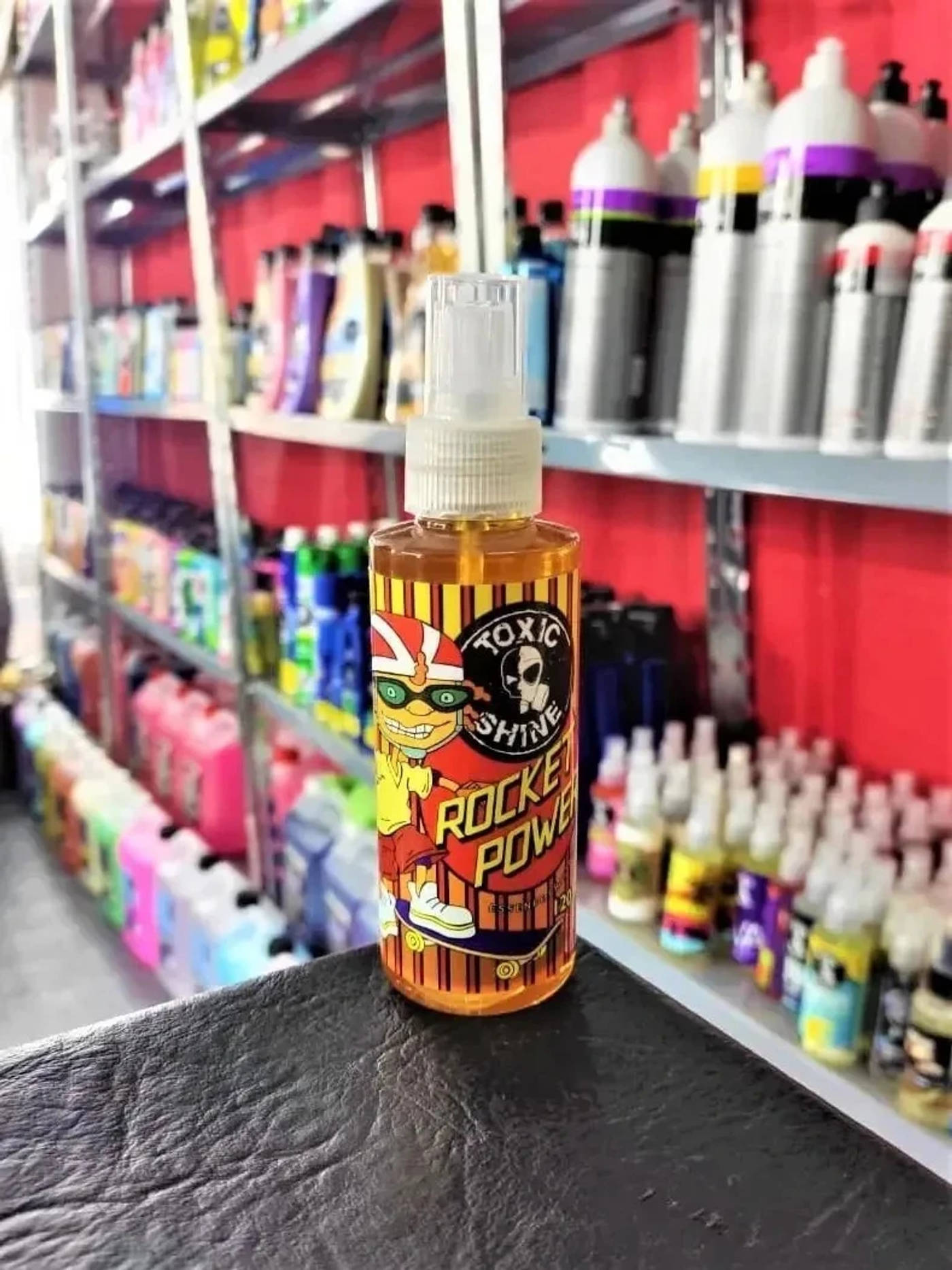 Toxic Shine Rocket Power Essence 120c Fragancia Perfume Auto — foto 2