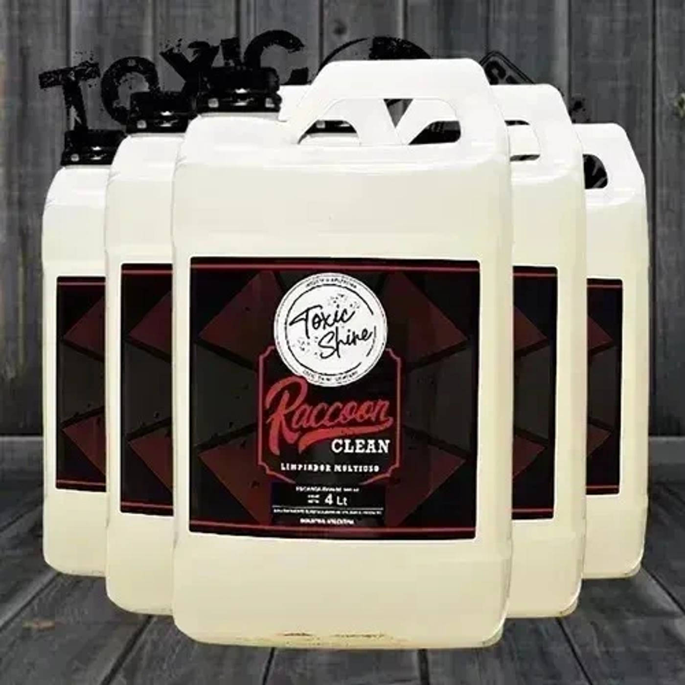 Raccoon Clean Toxic Shine Limpiador Multiuso Galon 4 Litros — foto 2
