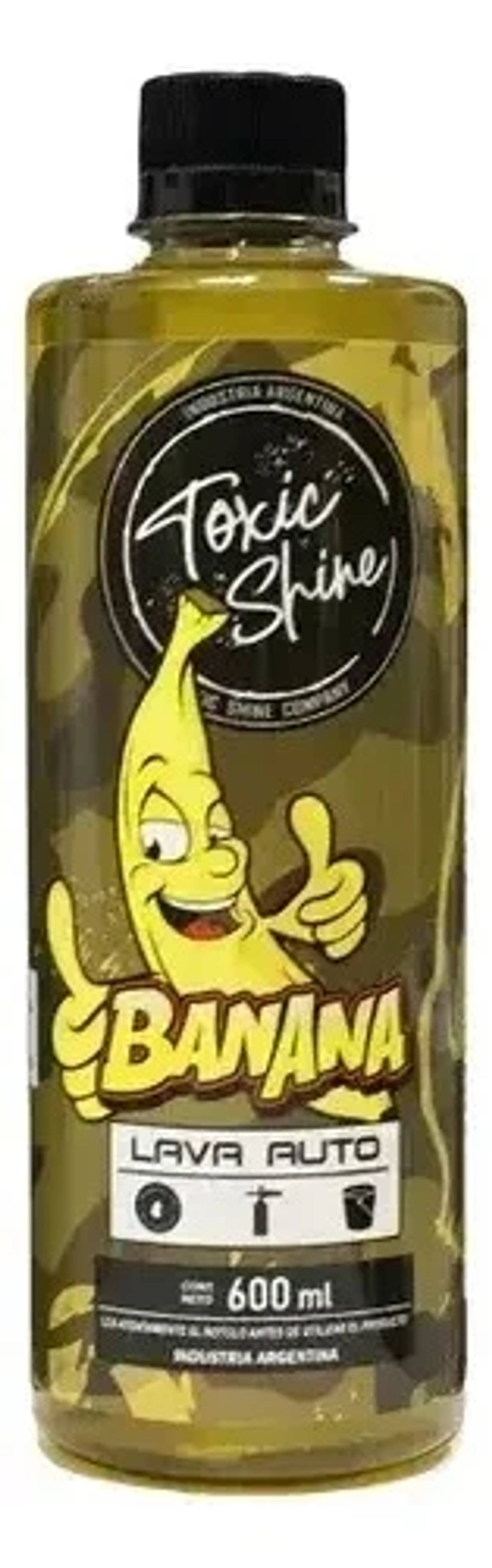 Kit Lavado Auto Moto Shampoo Cera Revitalizador Toxic Shine — foto 2