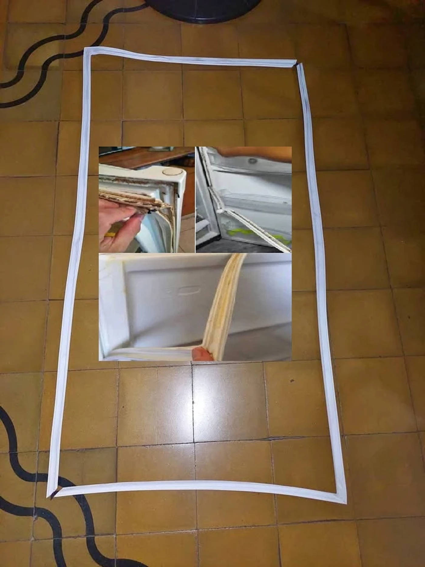 TENGO BURLETE GOMA PARA LA HELADWERA O PARA FREEZER (TODO GOMA IMANTADA CALIDAD PREMIUM NUEVOS) — foto 1