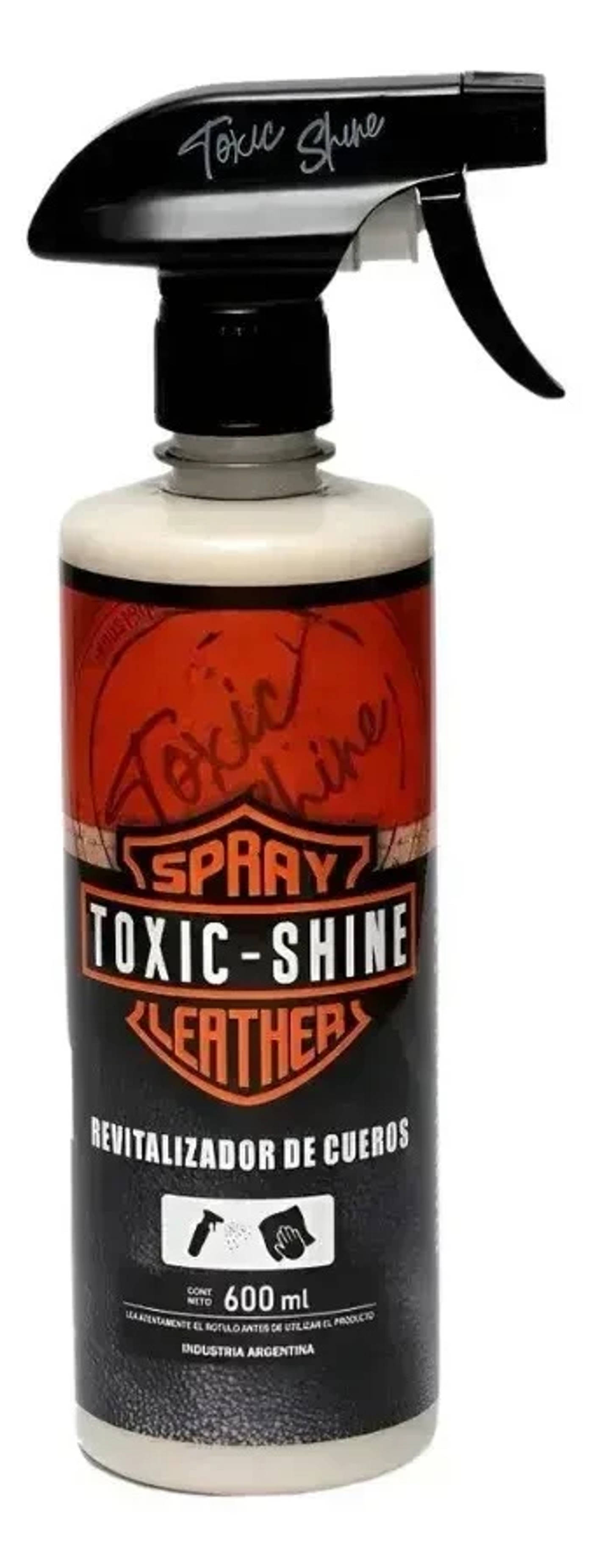 Revividor De Cuero Acondicionador Toxic Shine Spray Leather — foto 1