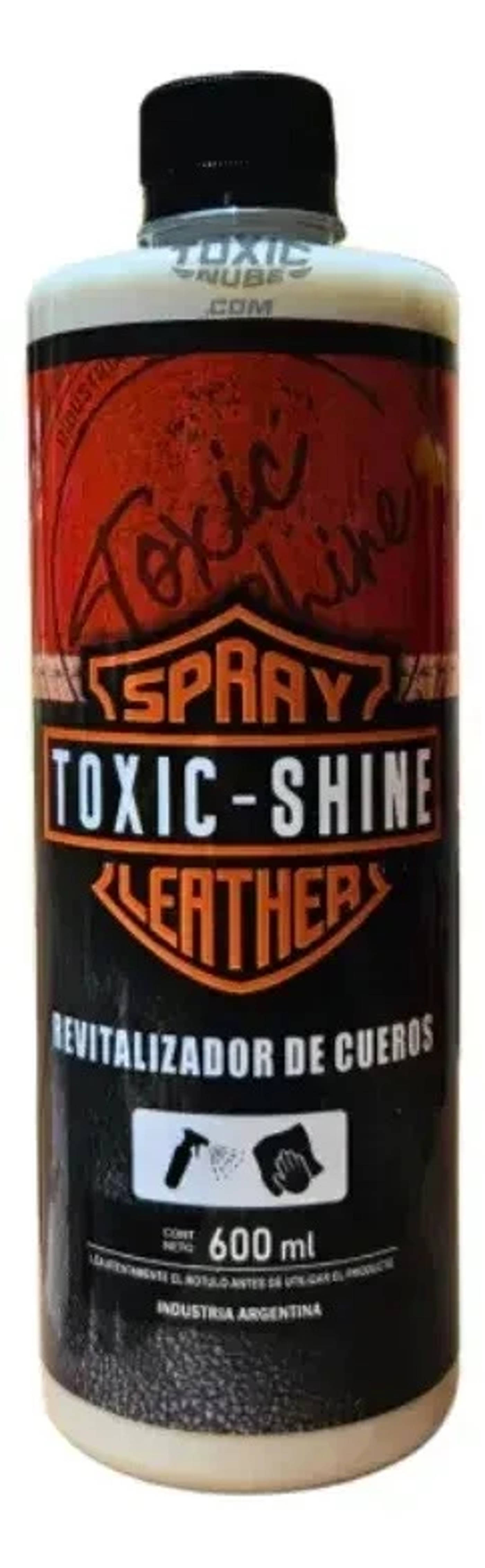 Revividor De Cuero Acondicionador Toxic Shine Spray Leather — foto 2