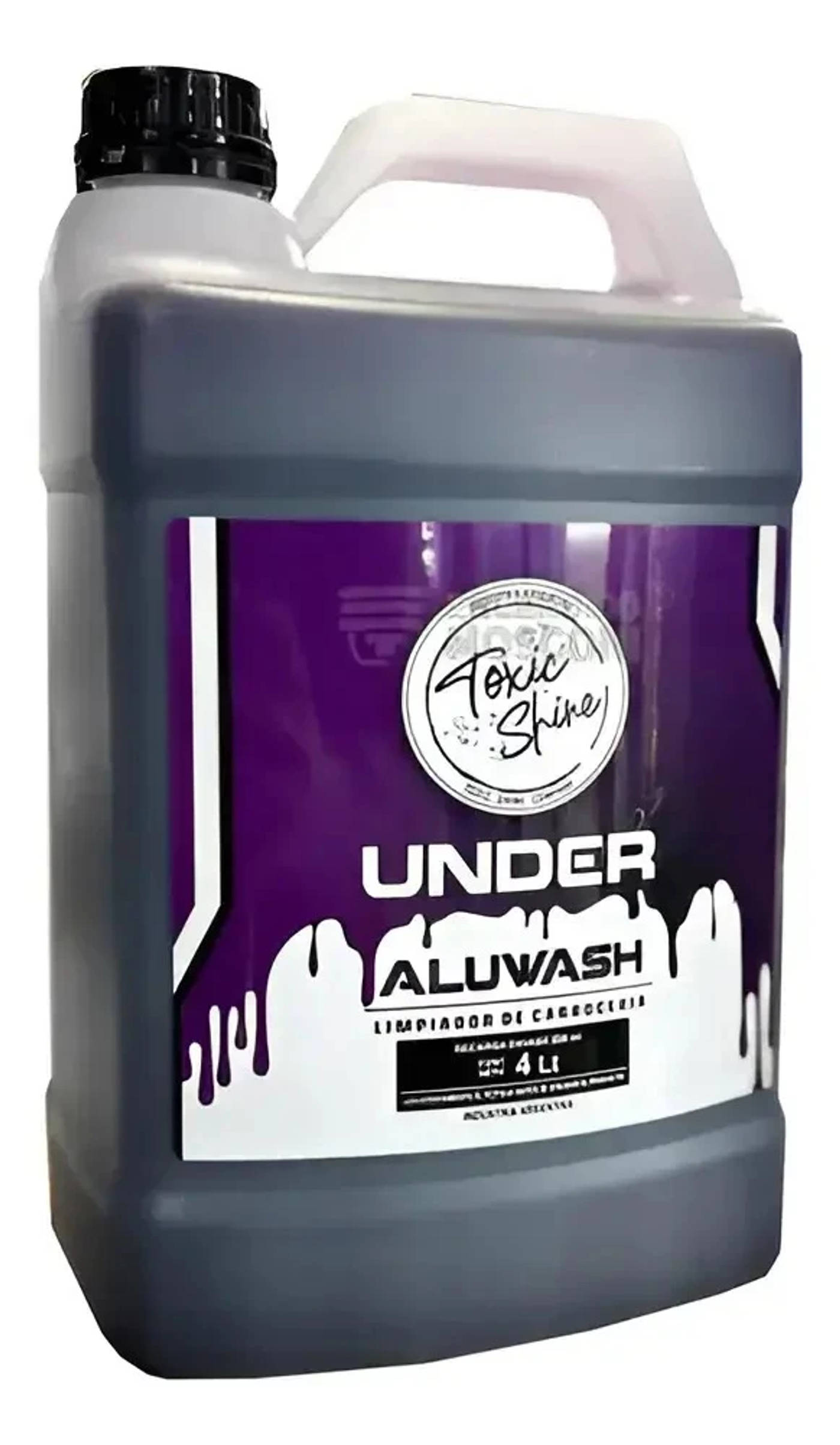 Shampoo Galon Limpia Chasis Llantas Aluwash 4lts Toxic Shine — foto 2