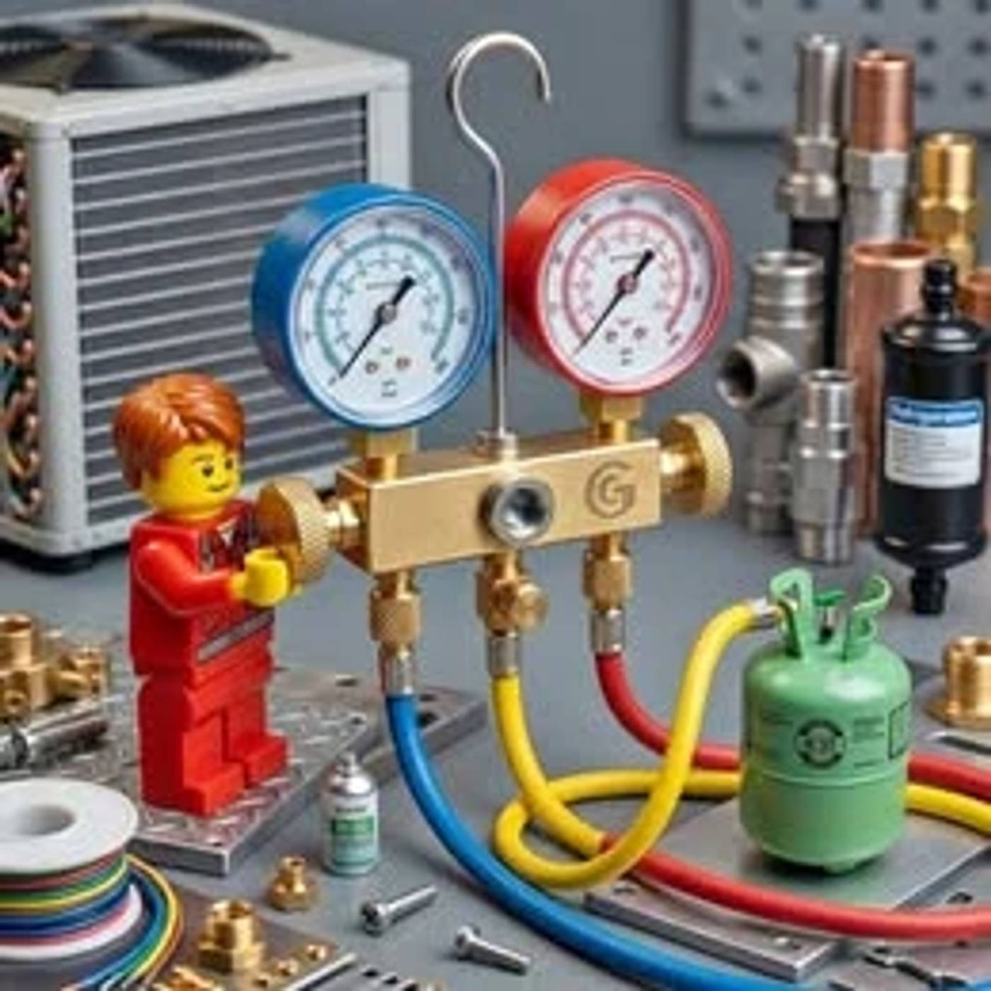 GAS RECARGAS CARGA REFRIGERANTE PARA AIRE ACONDICIONADOS SPLIT//ECONOMICO-PRECIO JUSTO-VARIOS BARRIOS-DOMICILIO-TODAS LAS MARCAS- — foto 1
