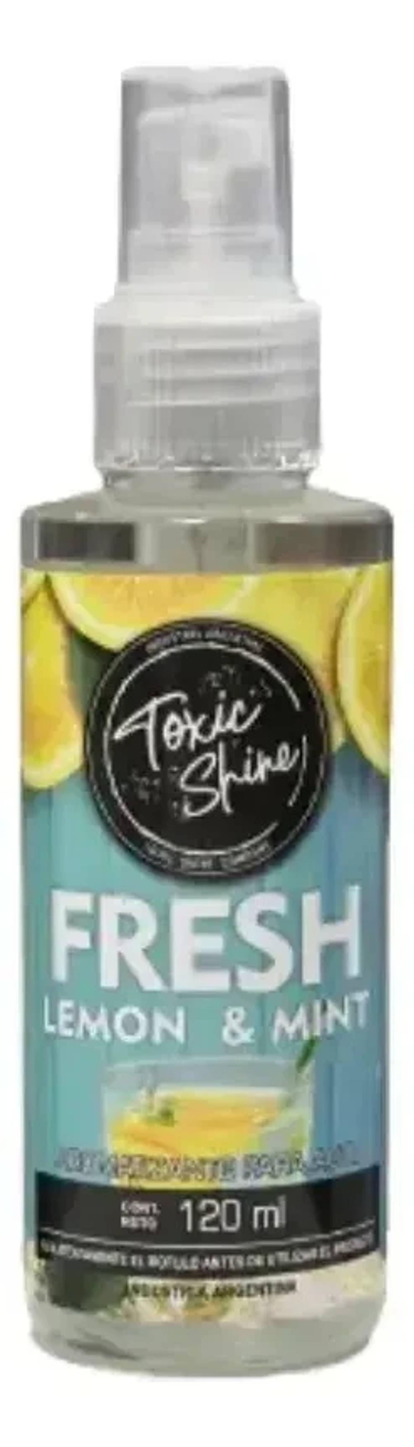 Perfume Auto Fragancia Aromatizante Toxic Shine Lemon Mint — foto 1