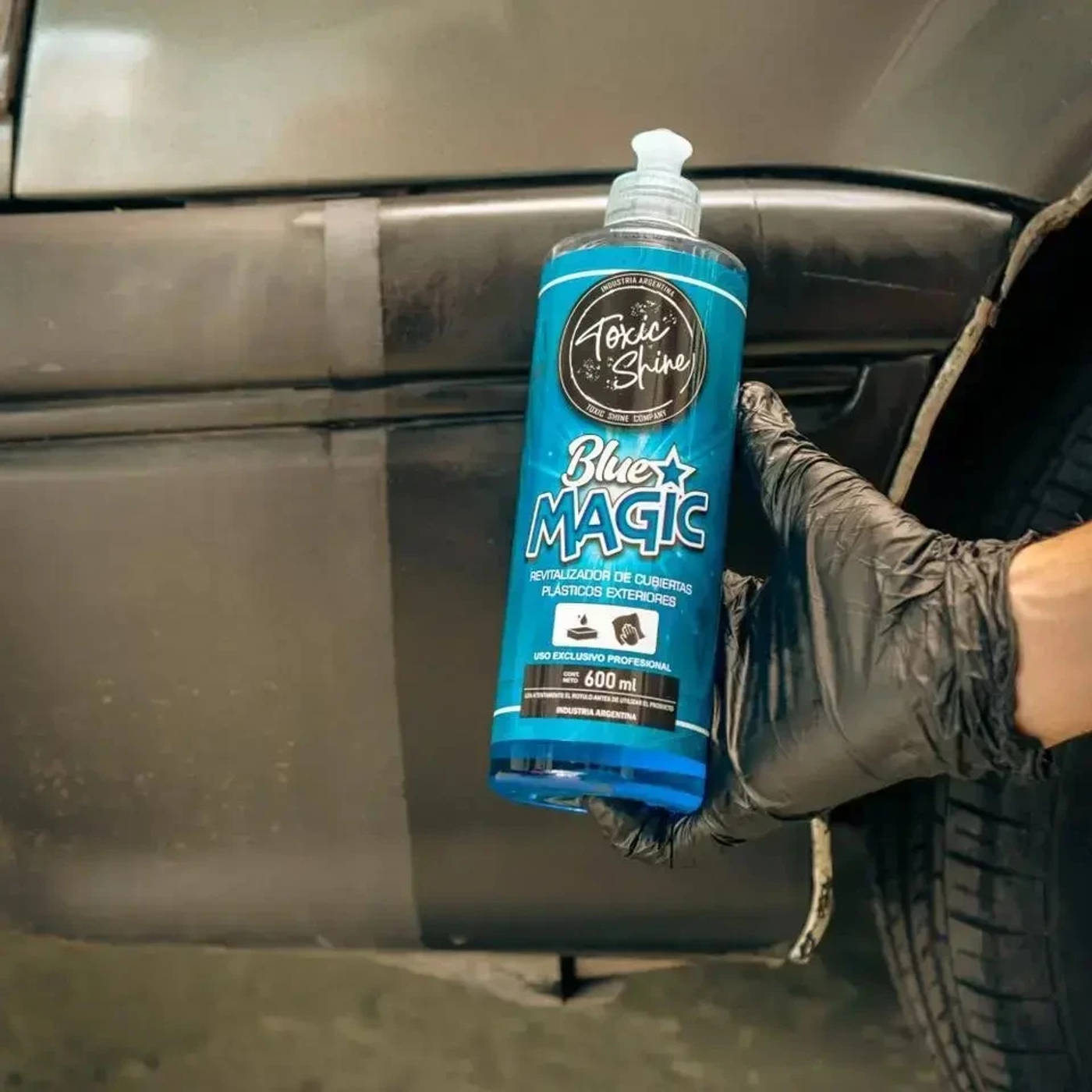 Blue Magic Acondicionador Cubiertas Plastico Exterior Toxic Shine — foto 2