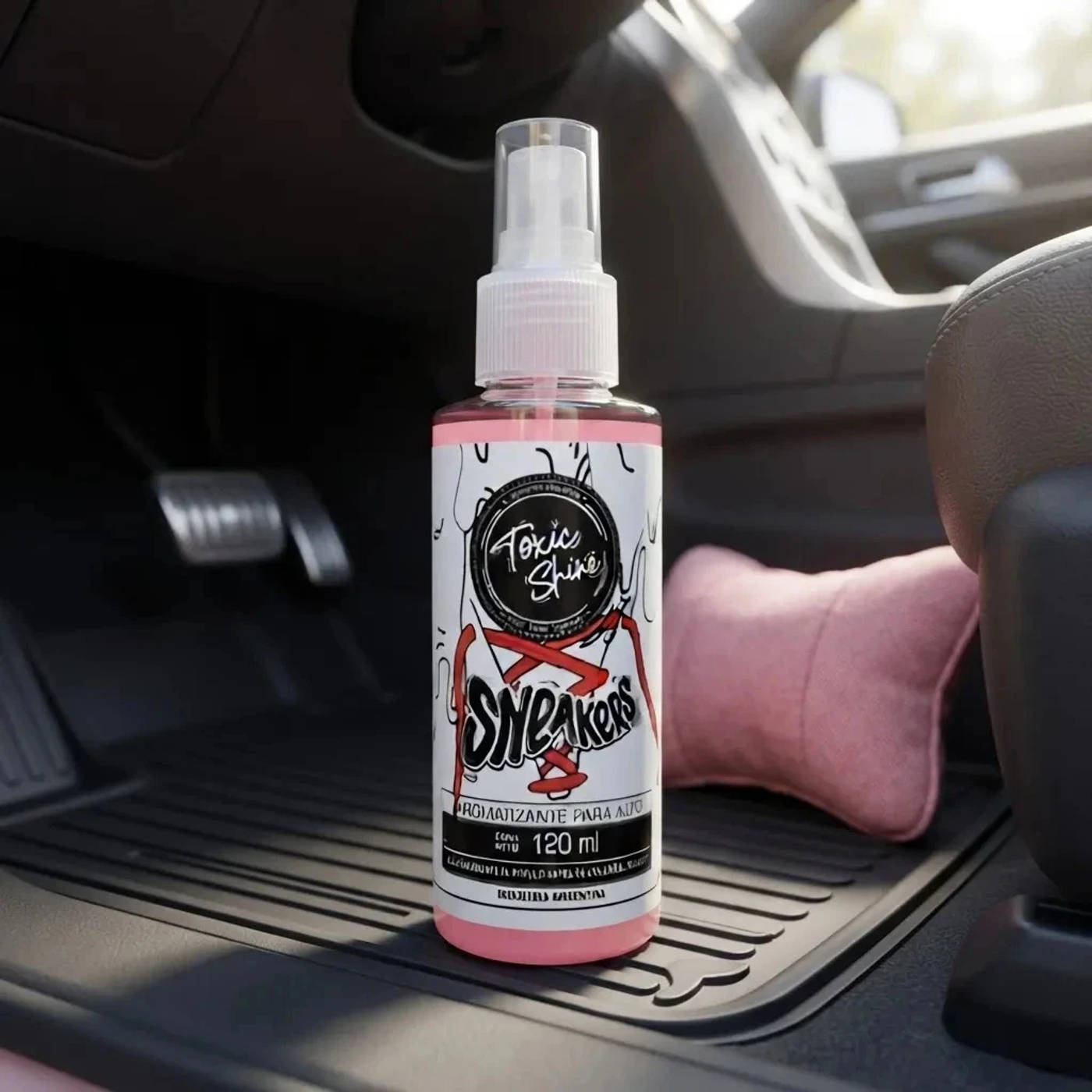 Toxic Shine Sneakers Perfume Aromatizador De Auto Spray — foto 1