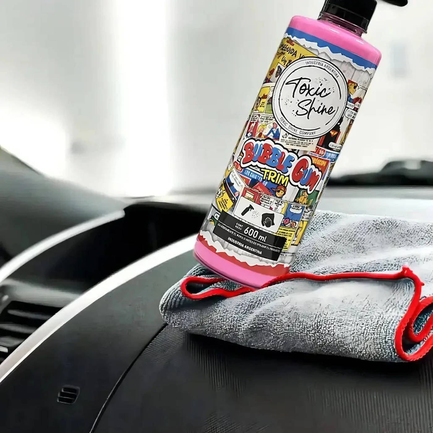 Bubble Gum Trim Acondicionador De Interior Toxic Shine 600ml — foto 1