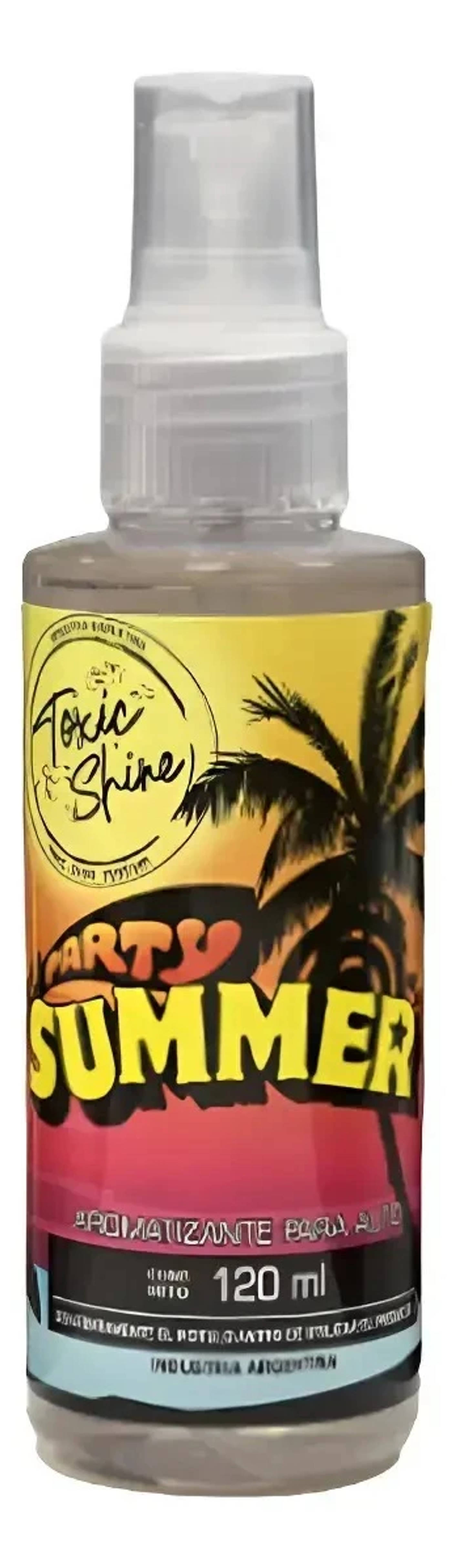 Perfume Para Auto Fragancia Party Summer 120 Ml Toxic Shine — foto 1