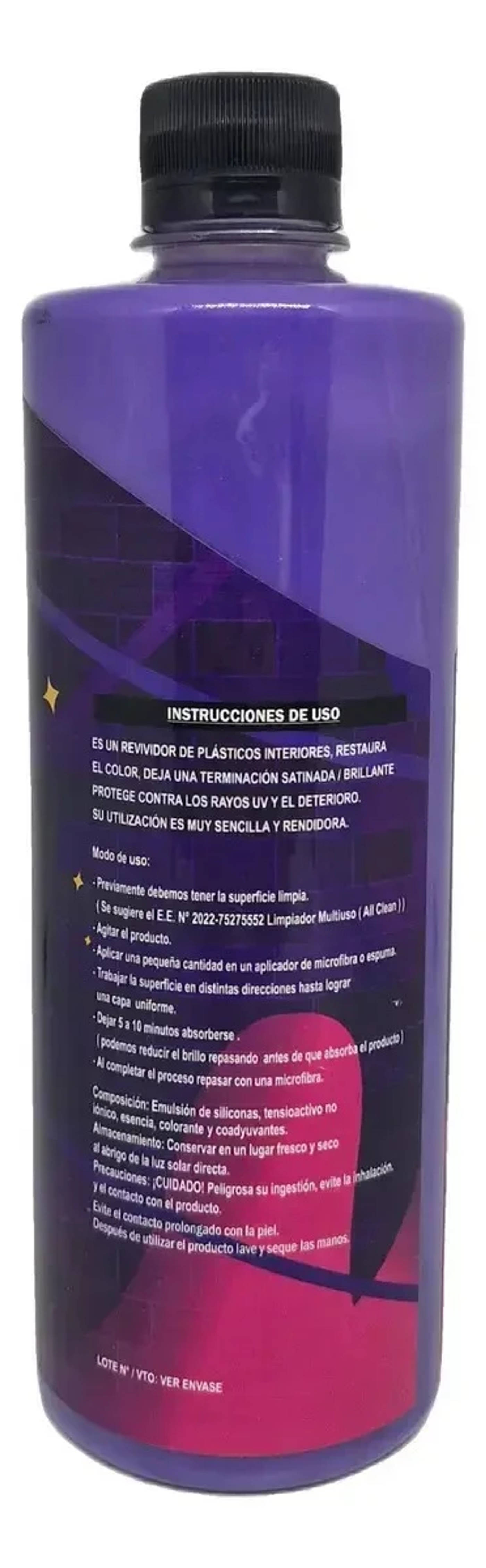 Uva Shake Acondicionador Plasticos Toxic Shine 600ml — foto 2