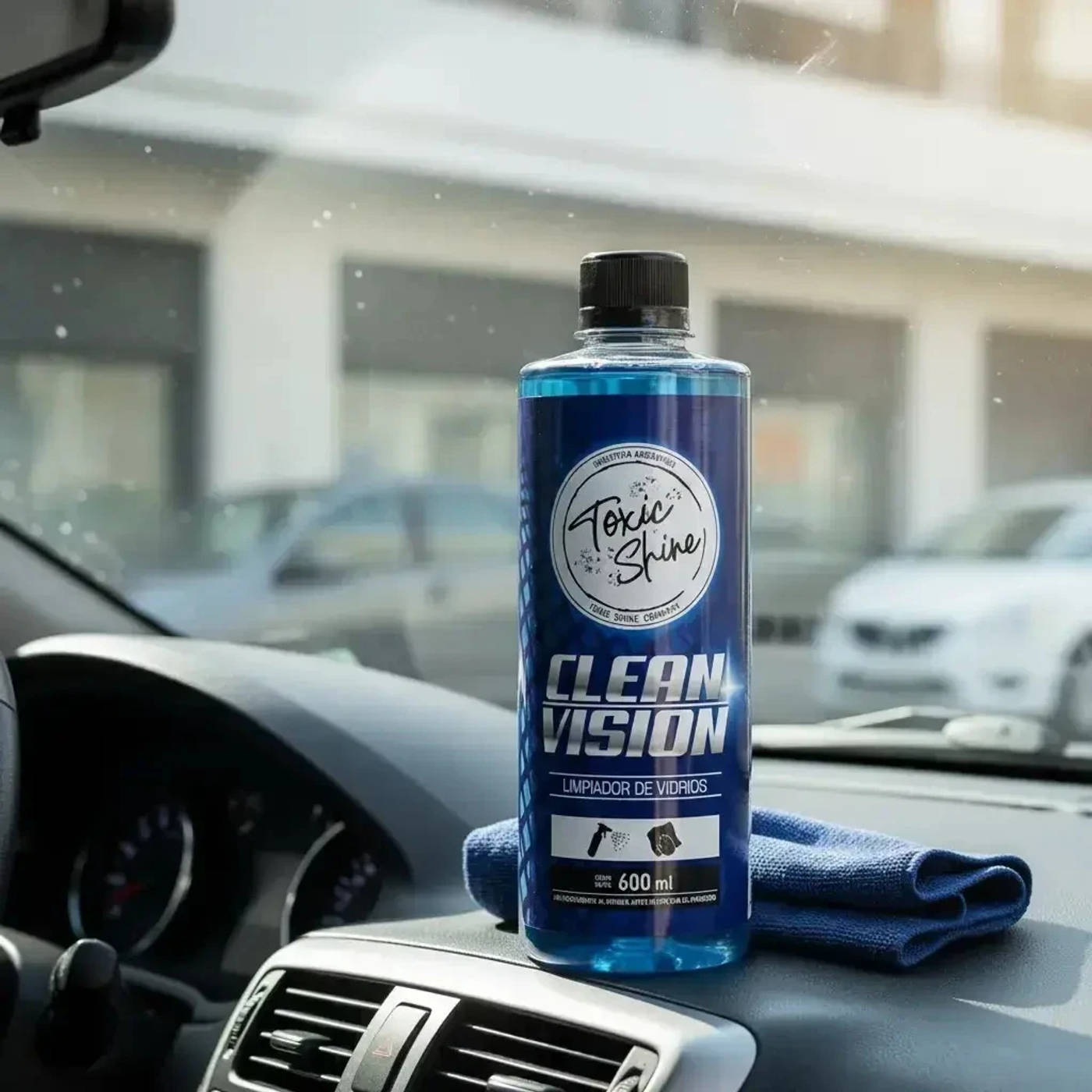 Limpiavidrios Toxic Shine Clean Vision 600ml — foto 2