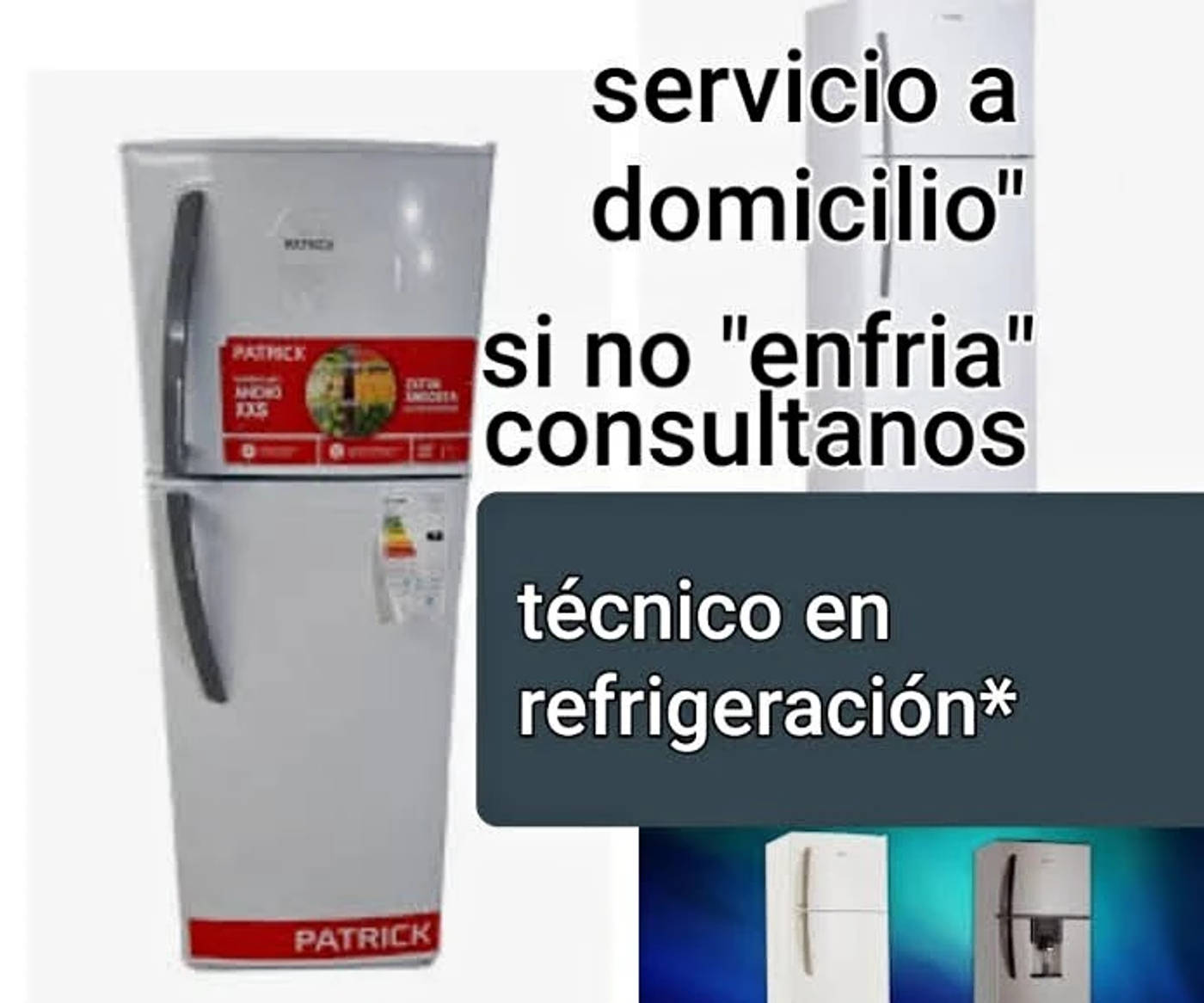 CARGA GAS HELADERA GAFA/PATRICK/COLUMBIA/KOHINOOR/ELECTROLUX/LACAR/BOSCH/VARIAS MAS — foto 1
