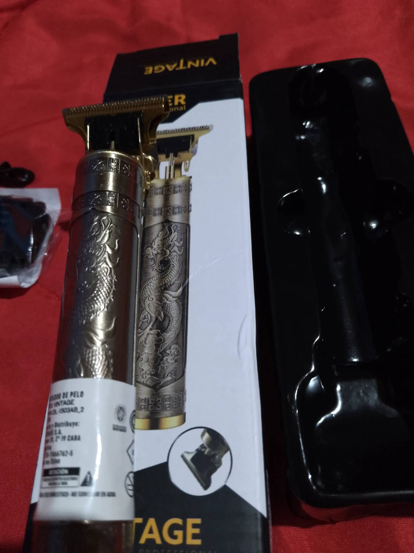 Cortadora Patillera de pelo Vintage Suono Nuevas - afeita barba - recargable portatil — foto 5