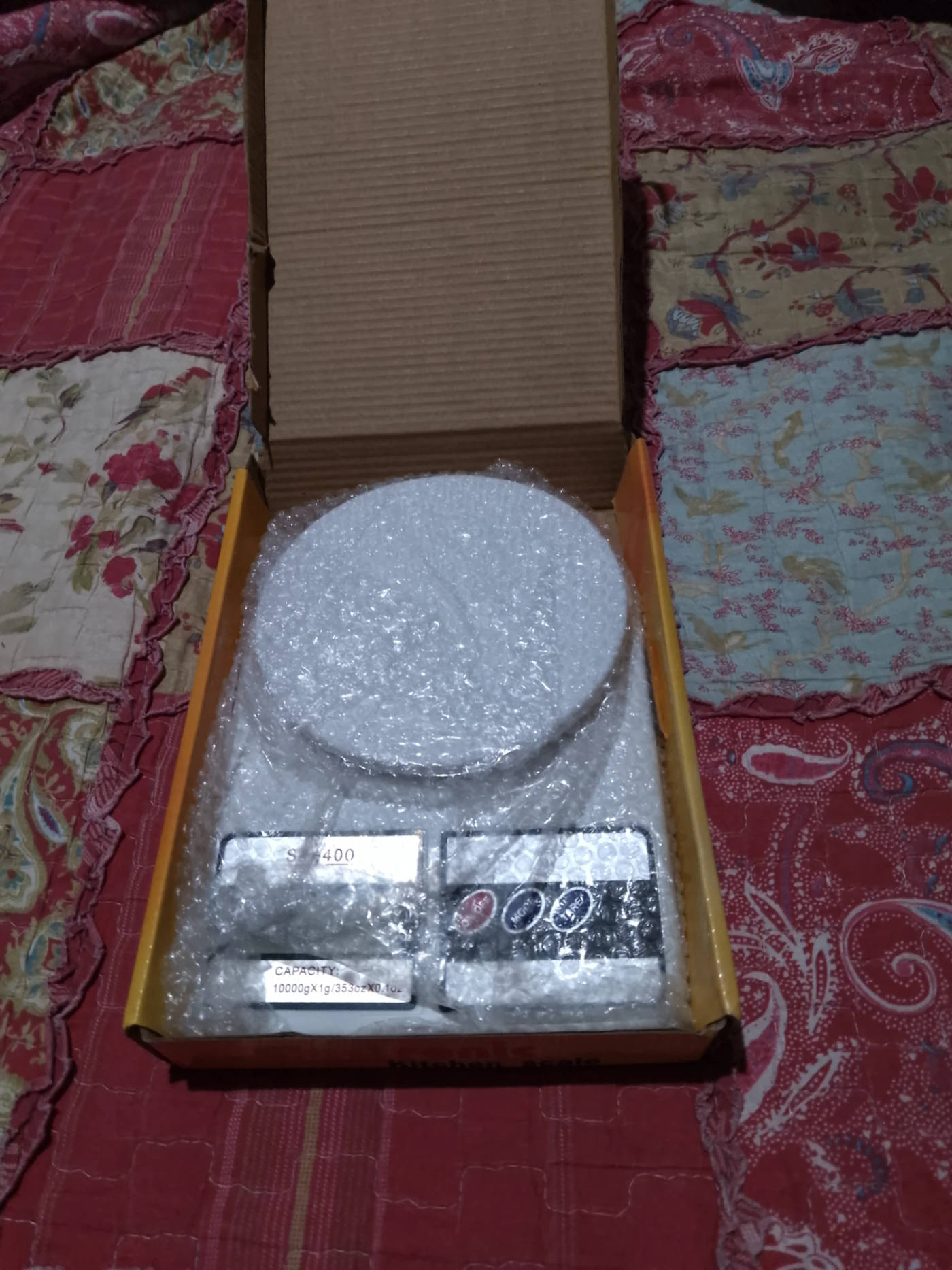 balanza cocina nueva en caja premium - digital soporta hasta 10 kilos - color blanco — foto 1