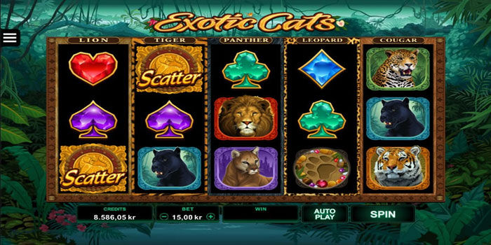 Slot Exotic Cats Strategi Cerdas Raih Maxwin Lebih Stabil