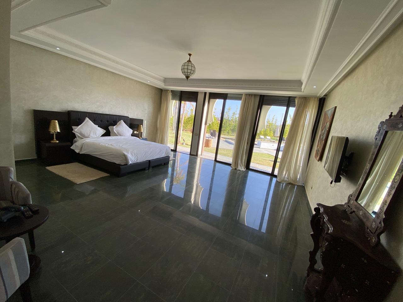 Elegant Moroccan Villa with Private Pool & Scenic Hillside Views interior