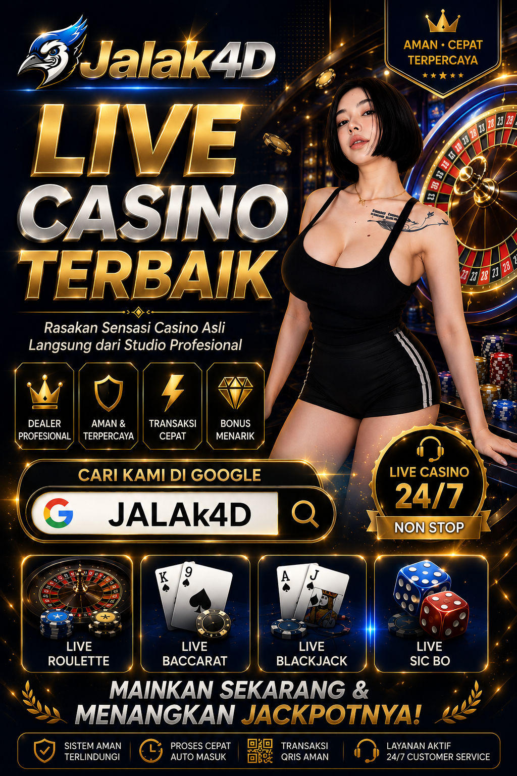 Welcome Banner JALAK4D