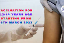 Vaccination for 12-14 Years Age