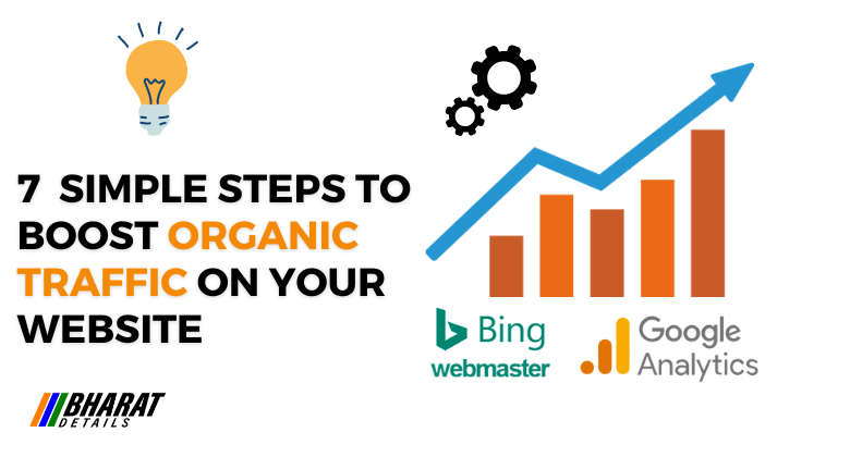 7 simple steps to boost organic traffic on your website