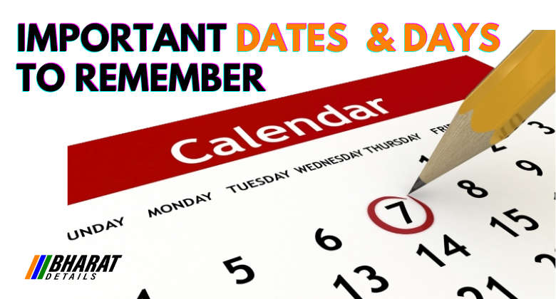 Comprehensive Calendar 2023: A Complete List of National and International Days 1 Important dates and days to remember