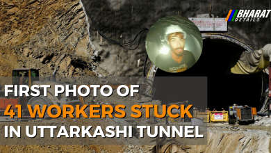 First photo of 41 workers stuck in Uttarkashi Tunnel