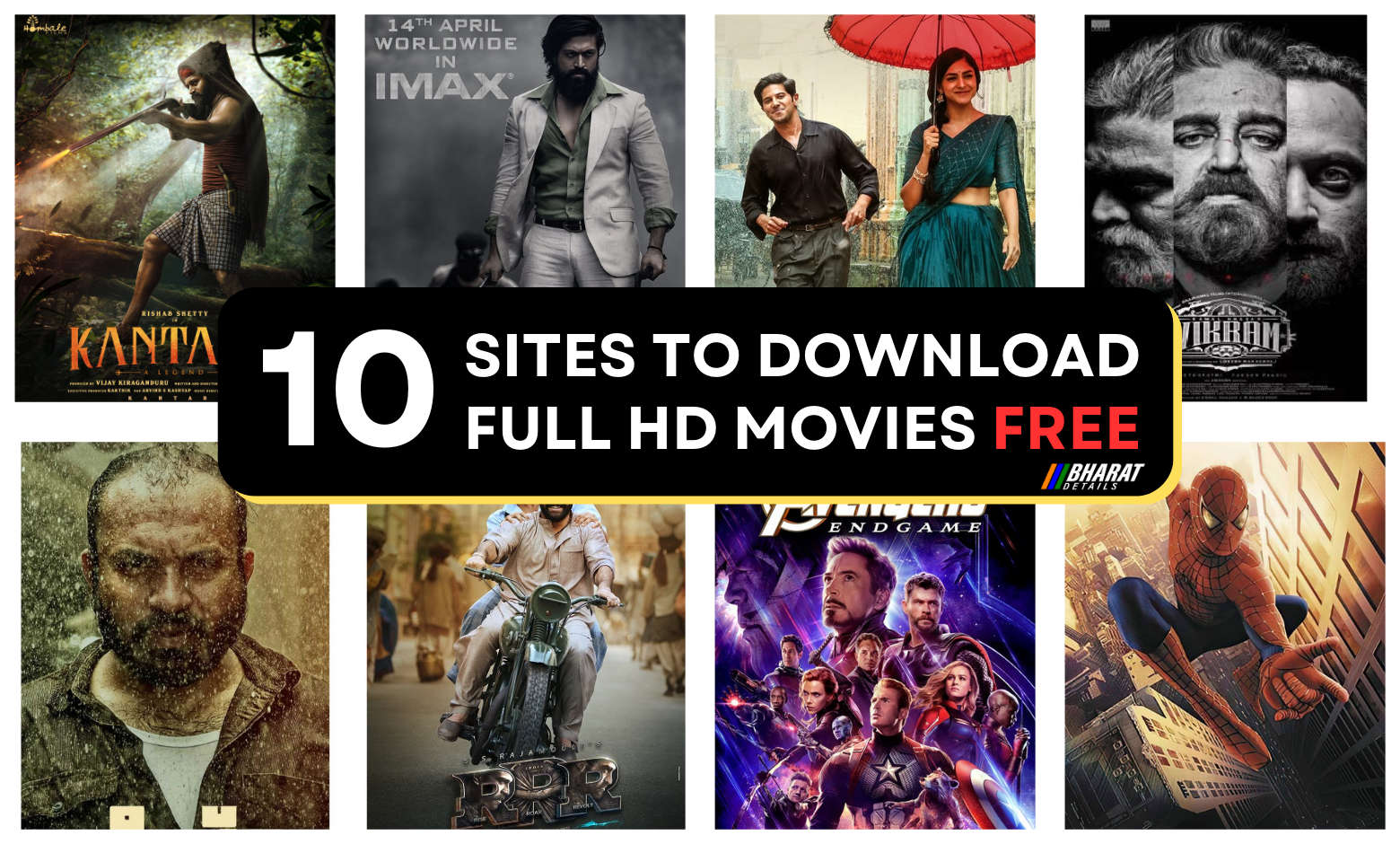Top 10 Free Sites To Download Full HD Movies For Free: Ultimate