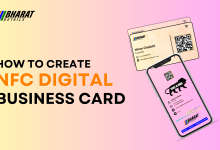 how to create nfc digital business card