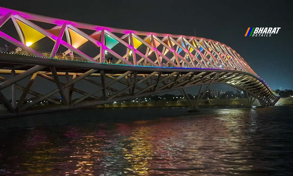 SABARMATI RIVERFRONT NIGHT VIEW