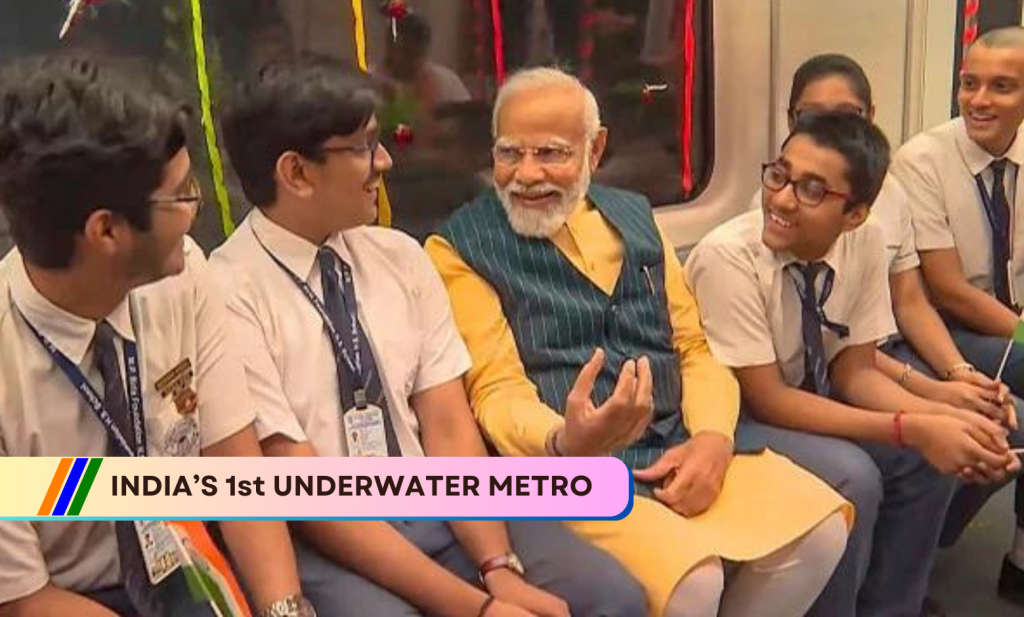 INDIA’S 1st UNDER WATER METRO - KOLKATA-1