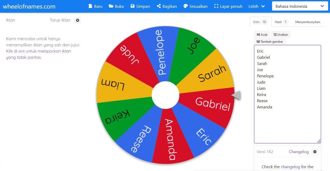 Wheelofnames. Wheelofnames.com.