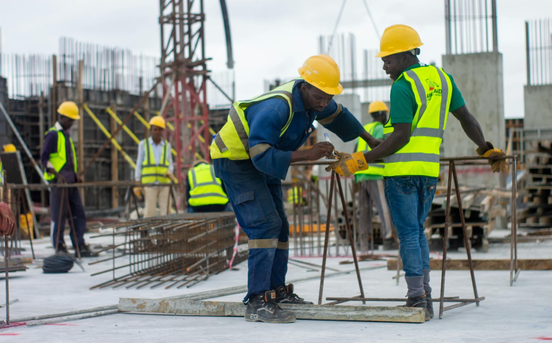 Construction site showcasing Jiyology building work