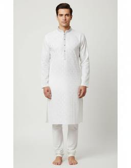 Tatvivah Men’s Jacquard Ethnic Kurta 3148