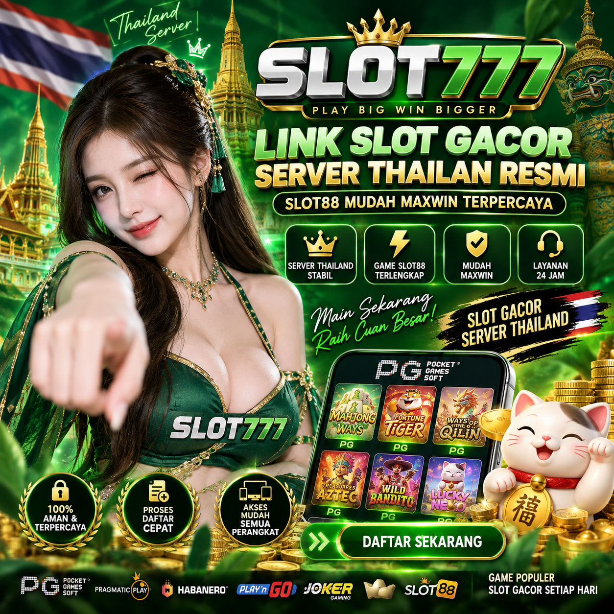 SLOT777 : Link Slot Gacor Server Thailan Resmi Slot88 Mudah Maxwin Terpercaya