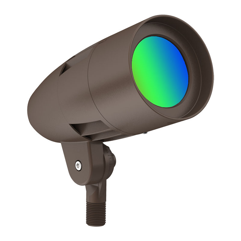 FLDX-RGBW — 120-277V RGBW Bluetooth App-Controlled Bullet Flood