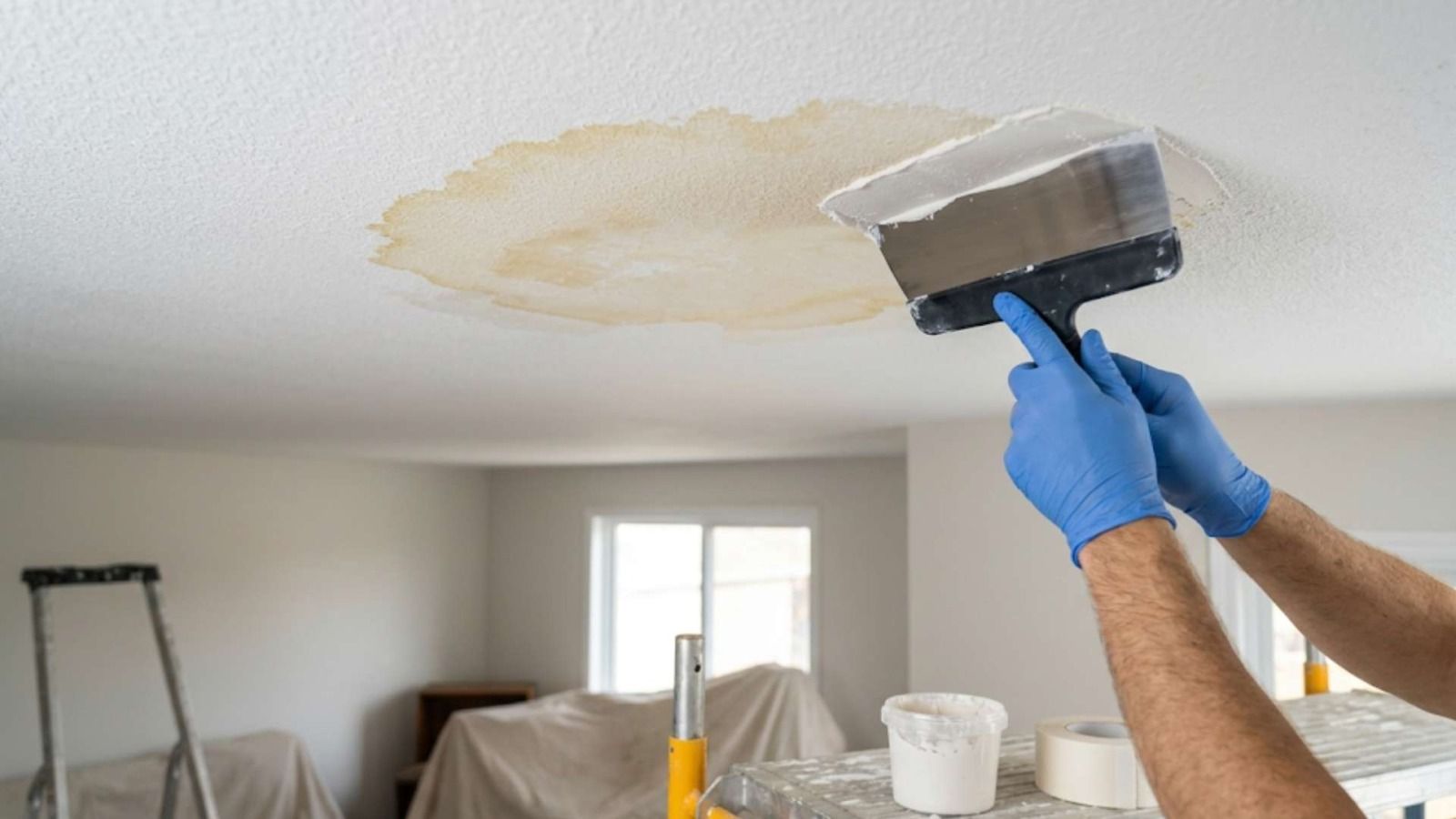 FAQS about Ceiling Water Stain Repair Services in Hutchins, TX