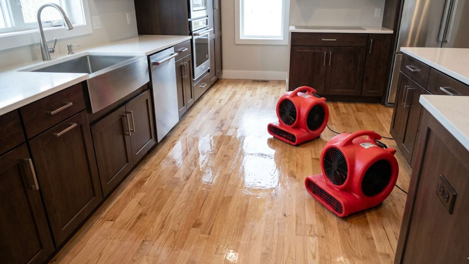Kitchen Floor Drying in Leetsdale, PA