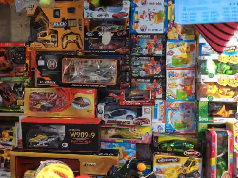 Chandni chowk toy market