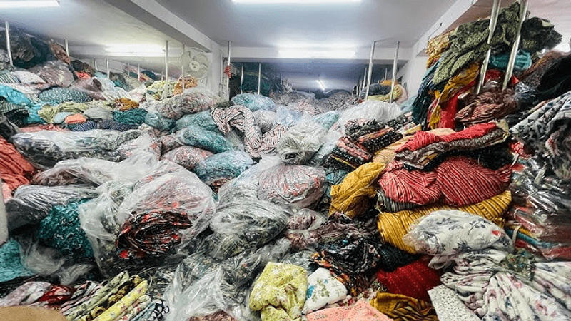 Ladies Dress Material Wholesale Market in Surat