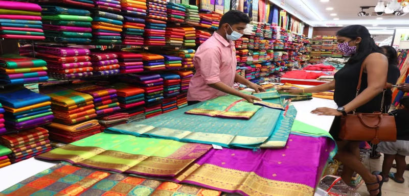 Chennai Saree Wholesale Market