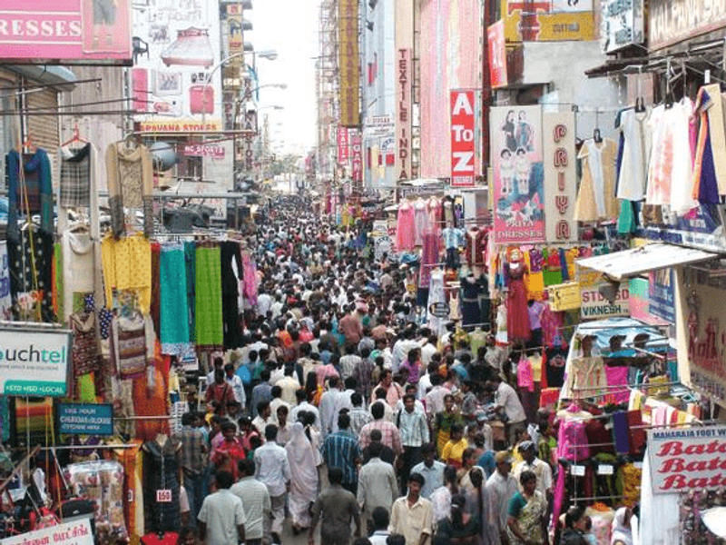Chennai Saree Wholesale Market