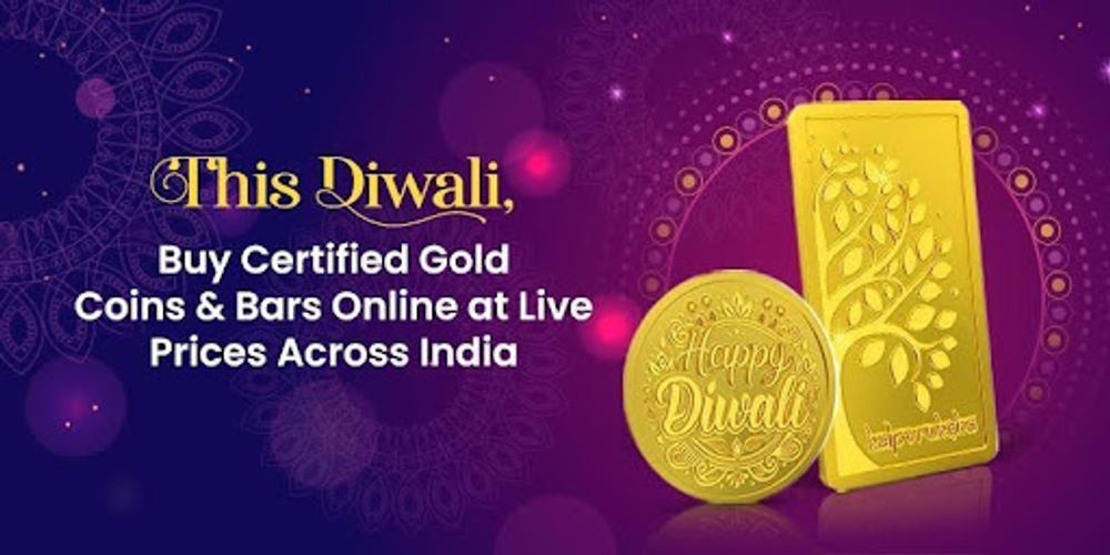 Buy Certified Gold Coins & Bars Online at Live Prices Across India