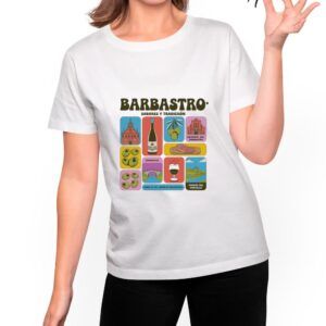 Camiseta Barbastro El mejor pueblo de Huesca - Camiseta barbastro con logo