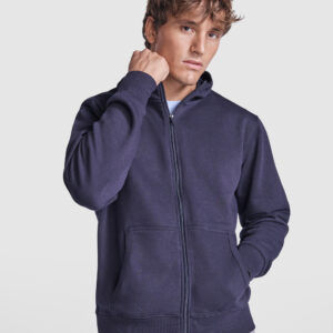 Sudadera con capucha, cuello alto y cremallera - 6421_55_1_1